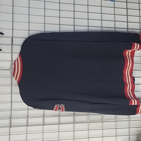 '47 Canadiens Men's Snap-button Sweater Size XL Dark Blue and Red - Picture 4 of 6